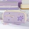 Pencil Pouch Korean Style Pen Bag Bow Starfish Love Heart Cloth Stationery Bag  Student
