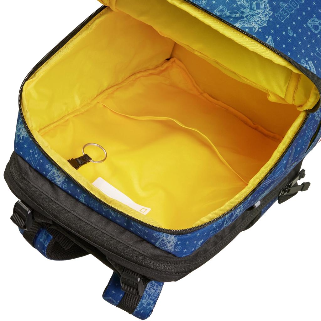 LEGO City Petersen School Backpack, for Boy Blue Backpack