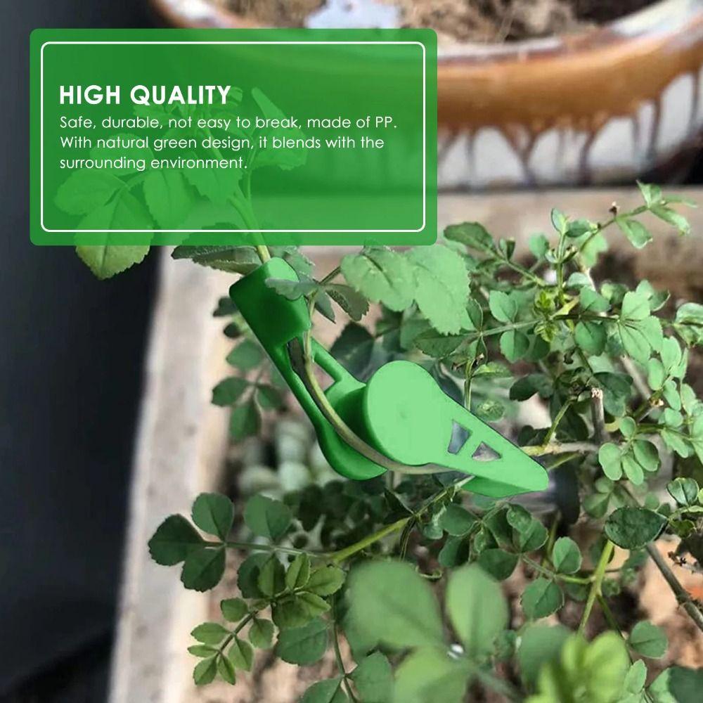 10 PCS Adjustable Plant Training Clips 360° Garden Trainer Clips Stress Training Tools