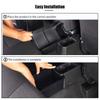 Auto Rücksitz Aufbewahrungsbox Organizer Container für Suzuki Jimny 2019 Up 4-türige Version Innenraum Verstauen Aufräumen Zubehör