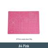 A4 Professional PVC Cutting Mat Board for Design & Engraving with Knife Scale