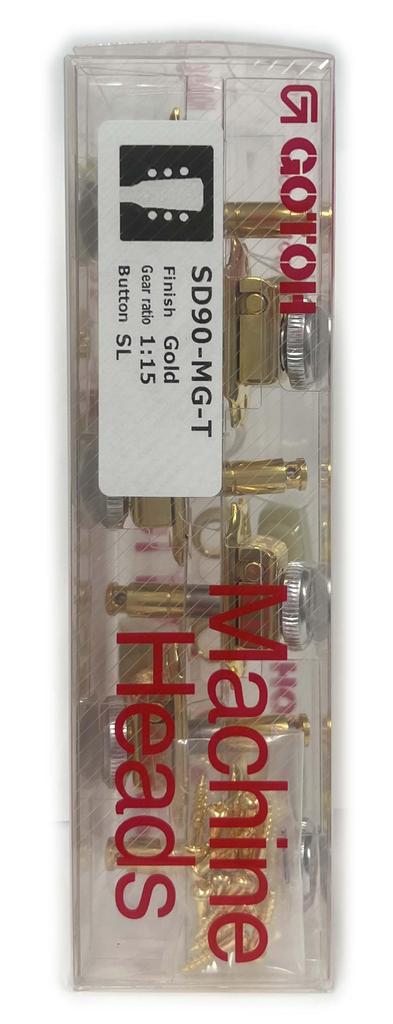 GOTOH Guitar Peg Gold SD90-MG-T-SL-L3R3-GG 20322GYTX/D