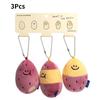 Sweet Morning Second Potato Apple Keychain Backpack Decorative Plush Pendant