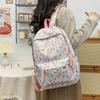 Schoolbag Japanese Cartoon Cute Cat Large Capacity Backpack Campus Student Class Schoolbag Versatile Casual Girl Backpack
