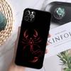 Custodia Animale Scorpione Per iPhone 15 11 12 13 14 Pro Max XS XR X 7 8 Plus 12 13 Mini 16 Pro Max Cover Morbida