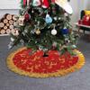 Christmas Tree Skirt Cartoon Car Xmas Tree Skirt Noel Natal 2023 Merry Christmas
