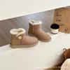 Henan Sangpo snow boots classic sheepskin fur integrated warm versatile