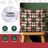 Christmas Reindeer Pine Pillowcase Printed Polyester 40/45/50cm Throw Pillowcover Decorative Sofa Cushion Pillowslip Home Decor