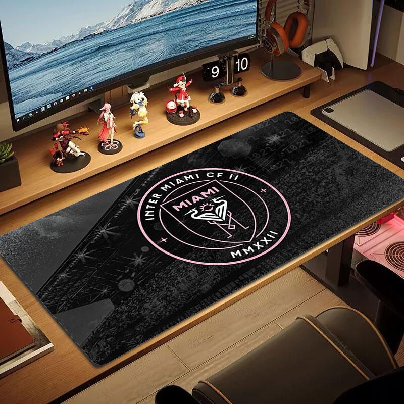 Miami CF Mouse Pad, Large Gaming Desk Mat, Non-slip XXL Mousepad for Laptop & Tablet, Mini PC Playmat with Stitched Edges