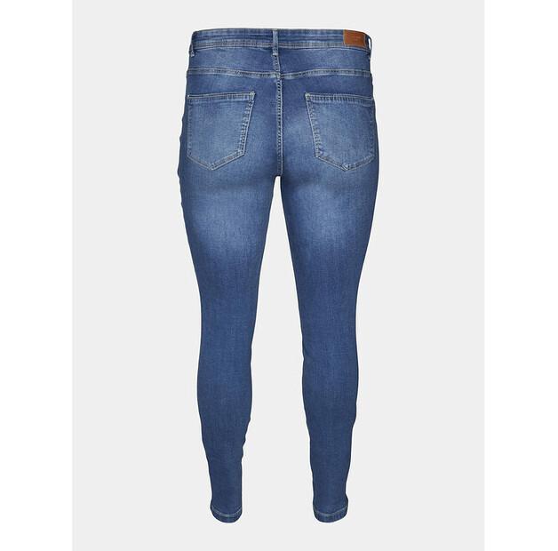 Jeans Vero Moda Curve Fanya 10287061 Blue Slim Fit
