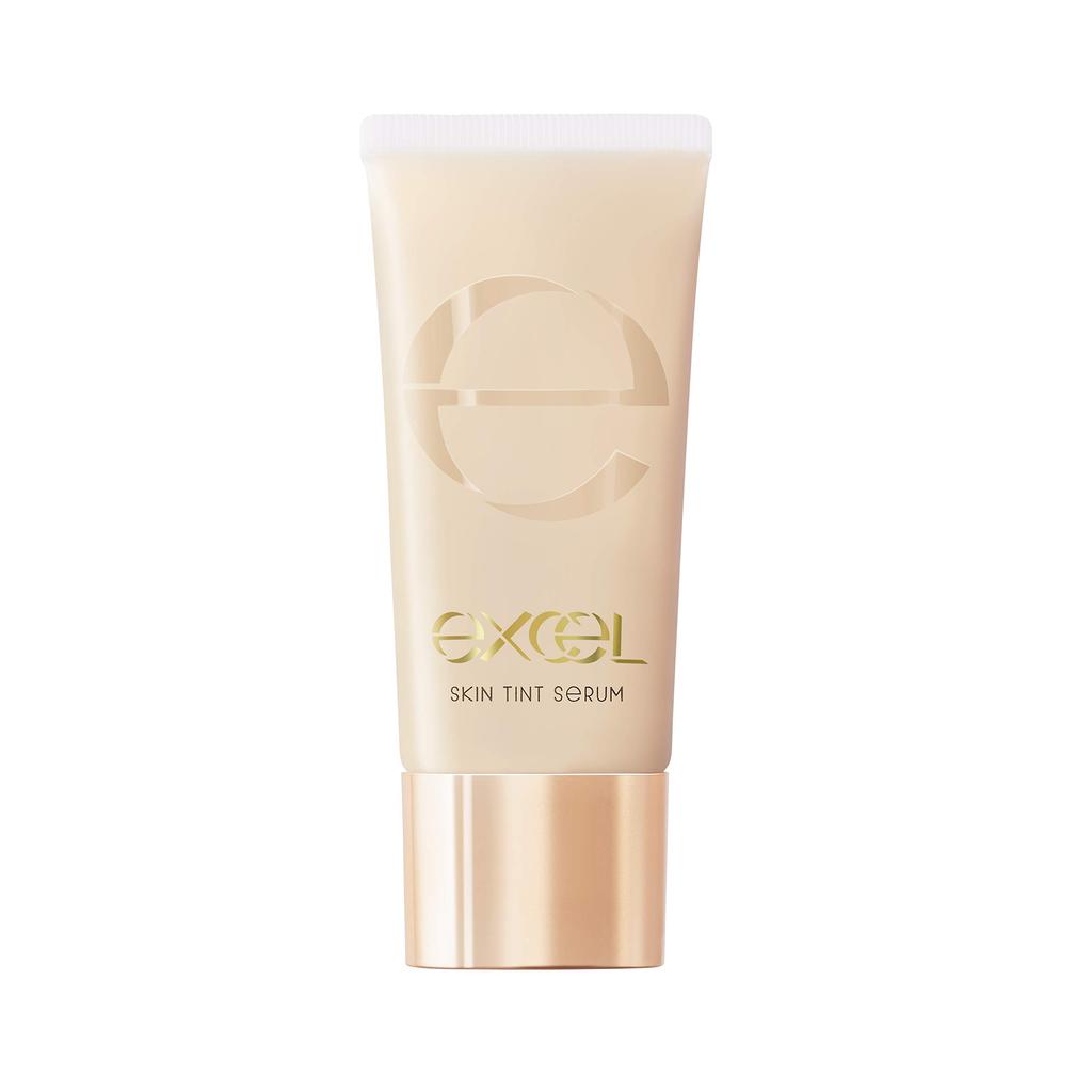 Excel Skin Tint Serum ST02 Ochre Liquid Foundation (Natural 20) Foundation,