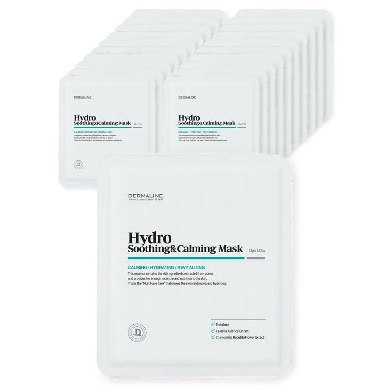 

Набор успокаивающих и смягчающих масок Dermaline Hydro (20 листов)