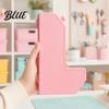 Crafting Measurement Guide 7Pcs/Set Paper Alignment Guides Color Coded Tools with Storage Case Easy Layering And Matting Spacers Size Tabs