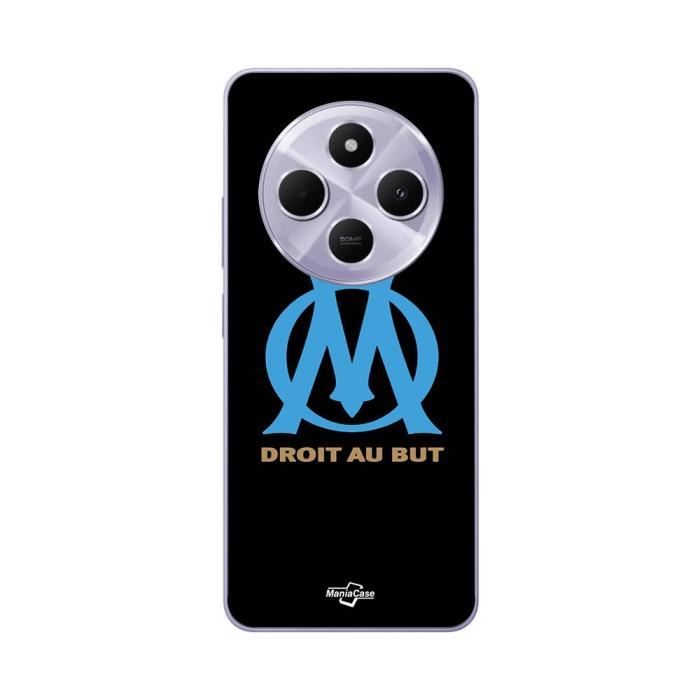 Hülle - Xiaomi - Redmi 14C - OM Olympique de Marseille Logo - Weich - Schwarz schwarz