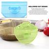 Kitchen Manual Draining Smiling Face Rice Washing Device Clip Type Kitchen Utensil