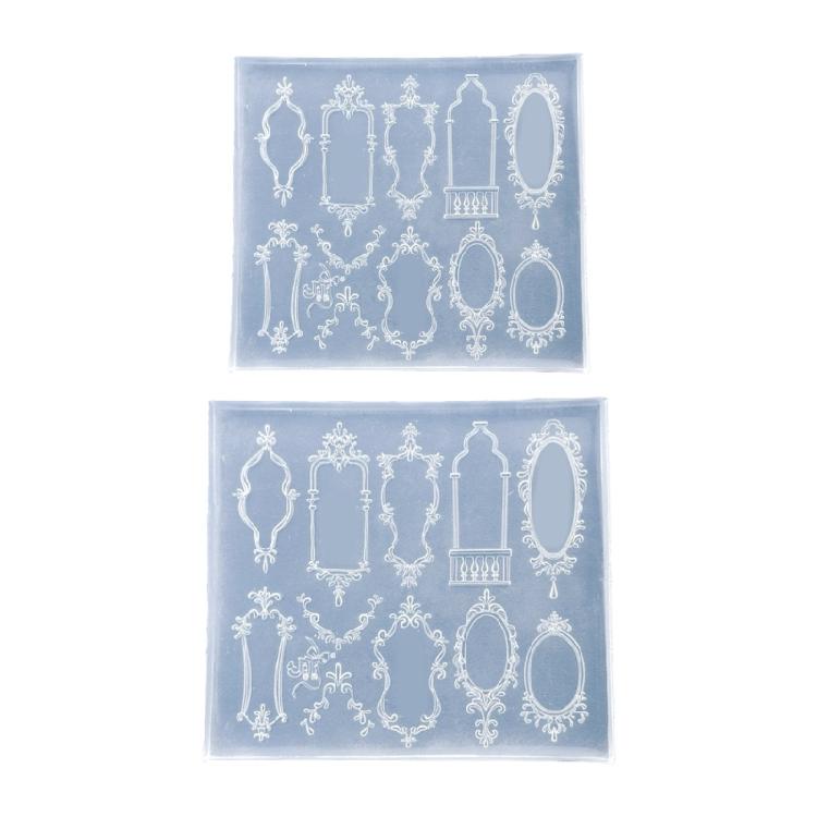 

Reusable 3D Sculpting Silicone Mould High Elastics Tool For Creative Nail Art Designs And Craft Decorations 1