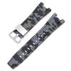 Correa de Resina para Casio G-Shock GST-W300 GST-S300 GST-S210B GST-S110 GST-W110 Hombres Reemplazo Pulsera Brazalete de Goma Camuflada para Reloj