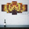 No Framework Modular 5 Pcs Roles In The Game Poster Canvas Painting HD Prints Picture Home Decor Modern Living Room Wall Artwork