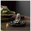 Ceramic Backflow Incense Burner Frog Elephant Rabbit Incense Holder Incense Stand Ornament