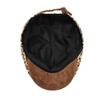 Retro Leopard Print Forward Hat Autumn Winter Adjustable Beret Hat Baseball Cap Newsboy Cap