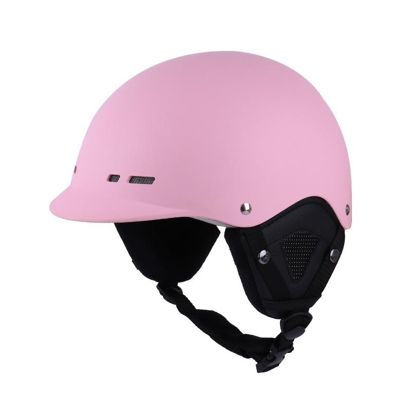 Adjustable Ski Helmet With Removable Ear Covers Snowboarding Skiing Safety ABSEPS Construction Unisex Adult Size L