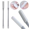 2 Peças Escova de Limpeza para Dedos do Pé Escova Esfoliante para Costura dos Dedos do Pé com Cabo Longo Escova para Lavar os Pés para Remover Cinzas Pele Morta