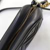 [Pre-Owned] Gucci GG Marmont Small Matelassé Shoulder Bag 'Black' - Good #14GGZK2