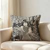 Manga Beautiful Ttomie Kkawakami Customizable Square Cushion Cover Double Sided Print Pillow Case