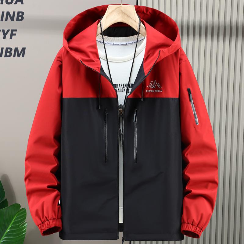 

Чоловічий тренч великого розміру 4XL-12XL, верхній одяг, модна вітрівка з довгим рукавом, чоловічі куртки з капюшоном 12XL