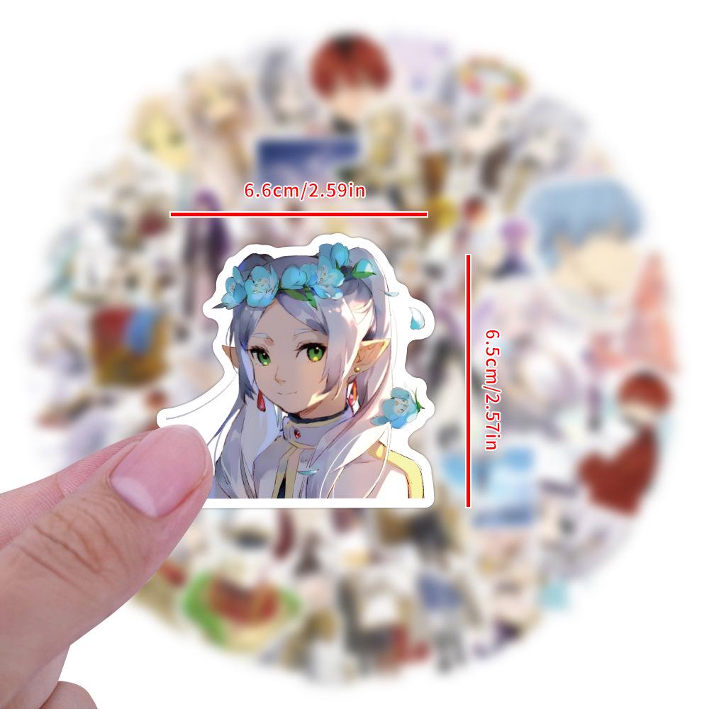50 Sheets Japanese Anime 'The Funeral of Florian' Decorative Graffiti Stickers