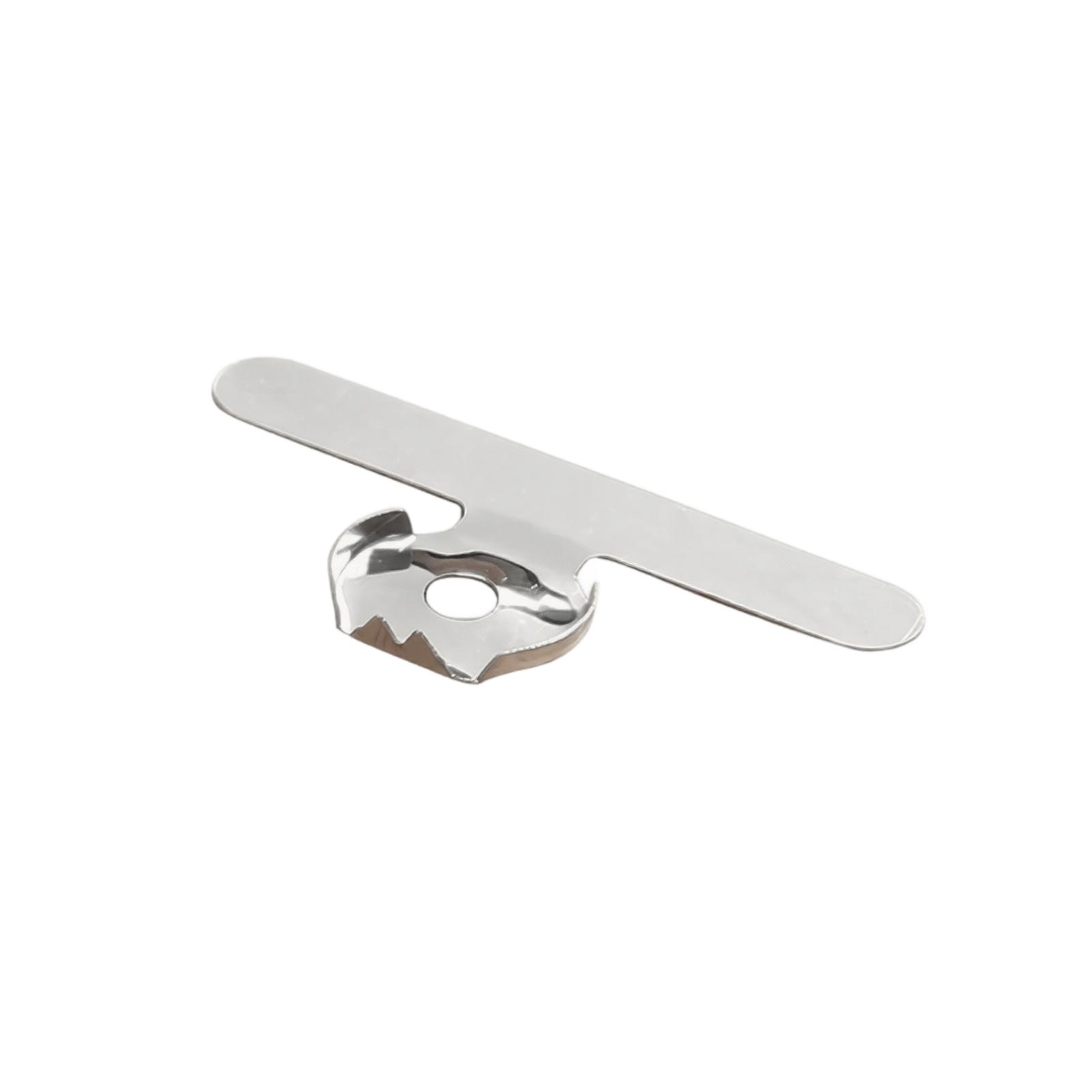 Stainless Steel Garlic Peeler and Ginger Peeler Tool with Ergonomic Handle for Easy Shelling and Peeling Kitchen Accessory One Size