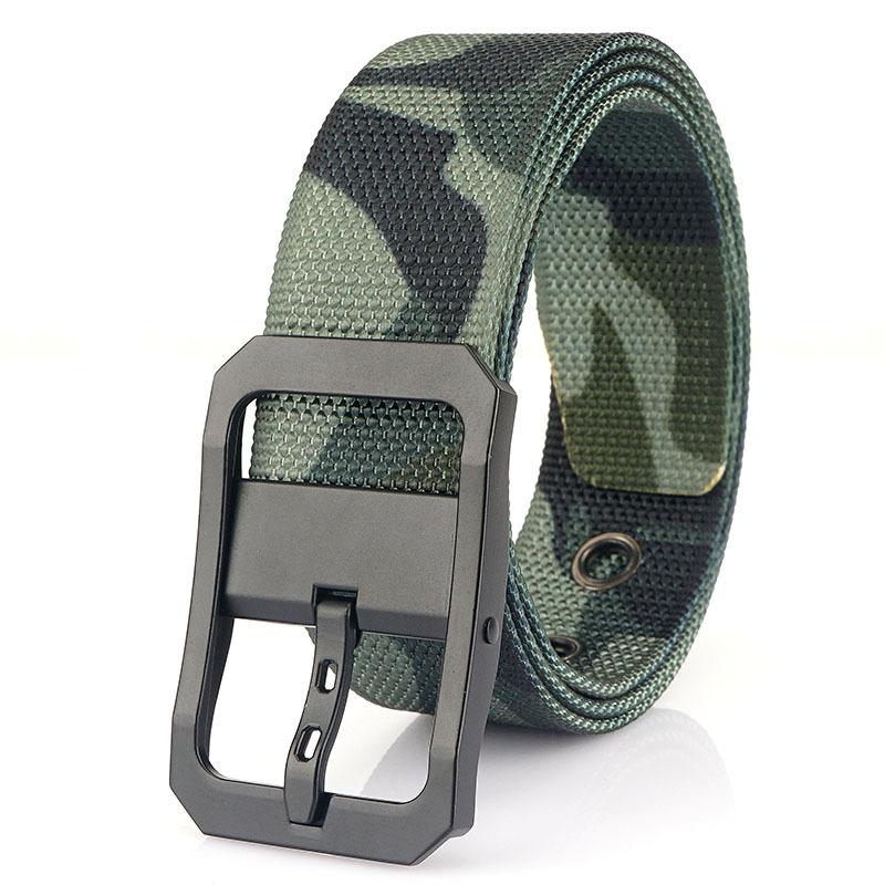 

Мужские нейлоновые ремни из парусиновой ткани, тактический ремень, повседневные аксессуары высокого качества, джинсы в стиле милитари, армейский однотонный поясной ремень HB082 120cm