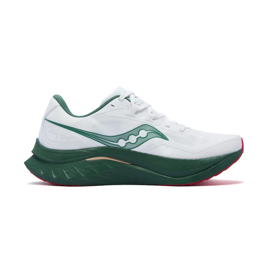 Saucony Endorphin Speed 4 Breathable Support Breathable Support Racing Running Shoes Unisex White Green S28280-1