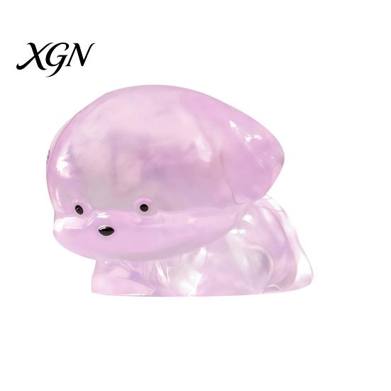 Elastic Fidget Toy Stress Relief with Bubble Injector Decompression Dog Cat Squeeze Kids Soft Ball Relaxation