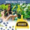 Blueberry Picker Berry Picker Rakes with Comb Teeth Lightweight Portable Ergonomic Handle Large Capacity Harvest Season Garden Tool