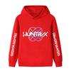B1195XX Kids Boys Girls Kpop Rumi Zoey Mira Huntrix Print Long Sleeves Hoodie