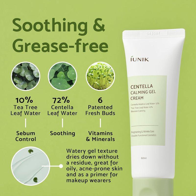 IUNIK Centella Calming Gel Cream 60ml