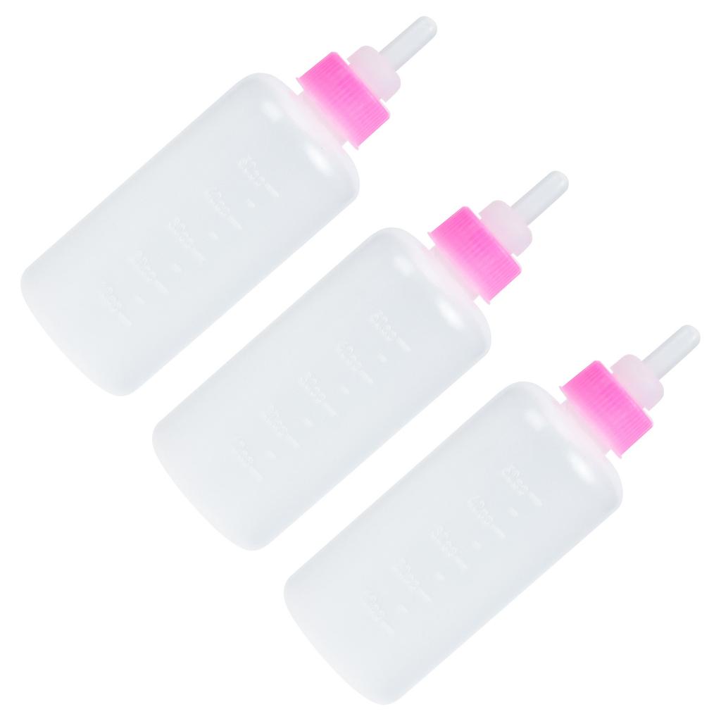 3Pcs Cat Milk Bottles Stable Performance Pet Nursing Bottles Puppy Feeding Tools Dog Feeders Household Pet Supplies
