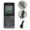 HRD-602 Digital Sports Radio with FM/AM, Pedometer, and Portable Charging.