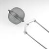 Stainless Steel Mini Cocoa Powder Sifter Tea Strainer 15.5x4.5cm