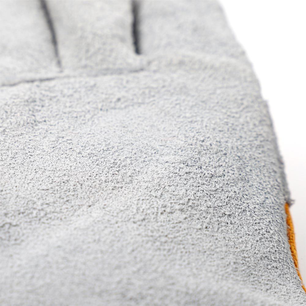 

Welding Gloves Heat Resistant Cowhide Leather Forge Gloves Hands Protection in Welding Oven Grill BBQ Fireplace Factory