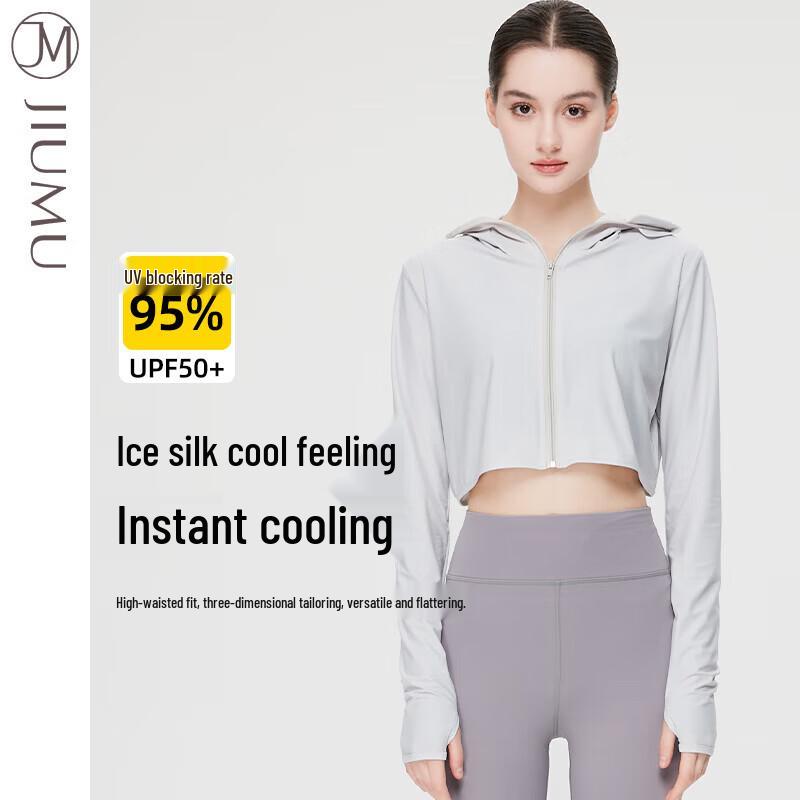 

JIUMU Women s Hooded UV Protection Jacket YJ036 One Size