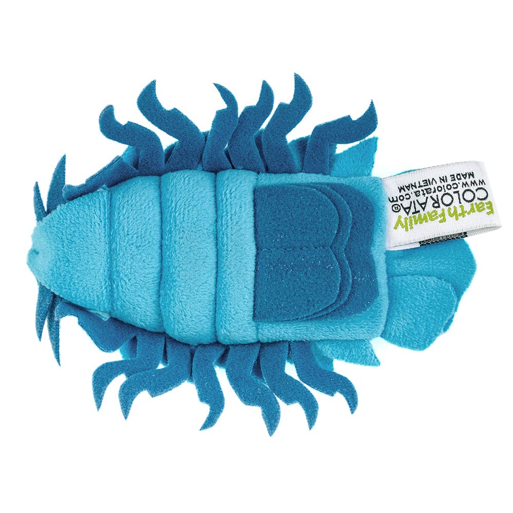 COLORATA Giant Isopod Plush Mascot (Realistic Deep-Sea CreatureWith Chain) Cute Keychain Doll Gift (Twice Tested) Christmas Present