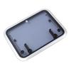 Marine Hatch Porthole Window 19 X 25in Square Heavy Duty Aluminum Alloy Deck Hatch Window with Support Rod and Handle