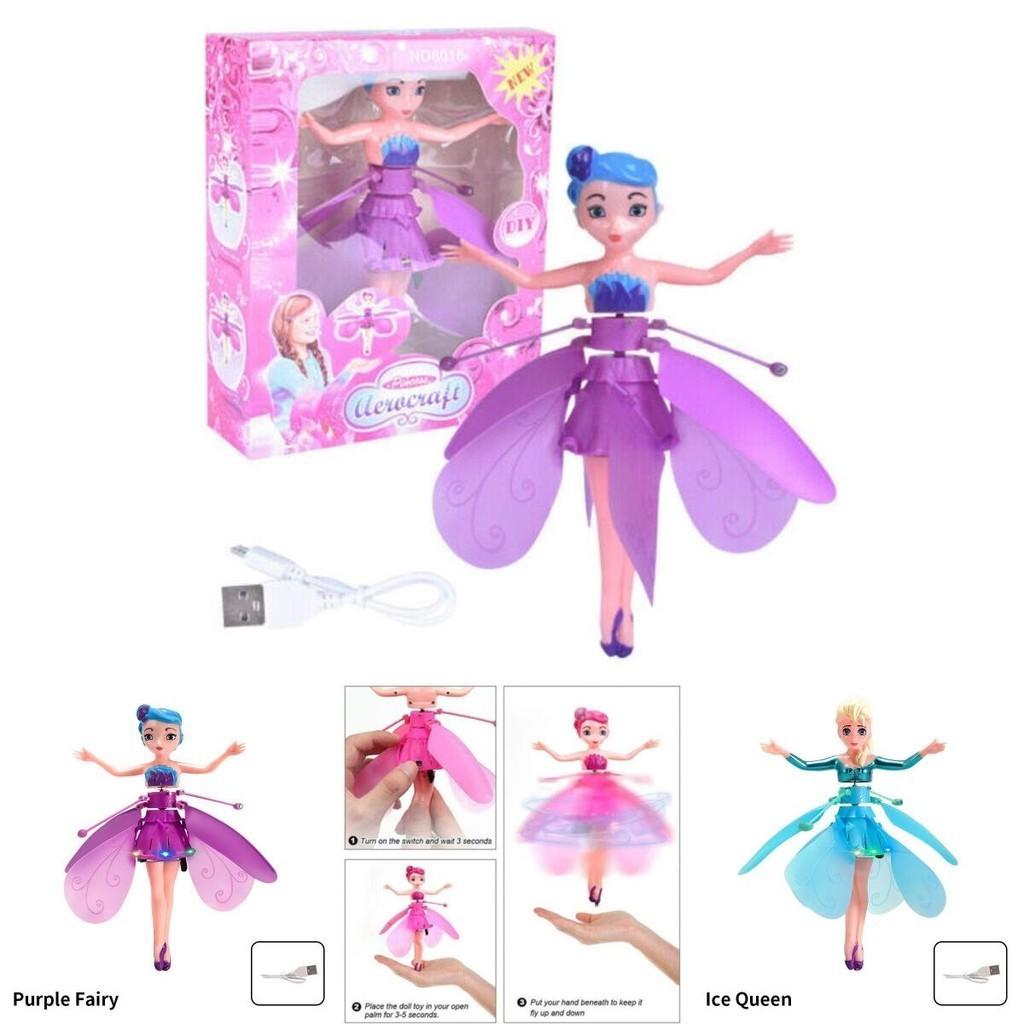 Jucărie Senzațională Prințesă Zână Zburătoare Cadou Perfect Pentru Fete