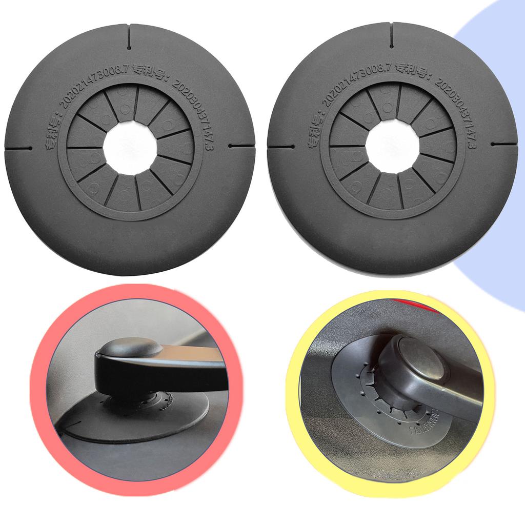 2Pcs/Pack Silicone Windshield Wiper Arm Bottom Hole Protective Cover for Car Accessory
