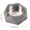 Nordic   Geometric Cement Ashtray Cigarette Ashes Tray Holder for Home Living Room