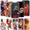 Coque de téléphone Hawks MHA My Hero A-Academy Pour Xiaomi Redmi Note 15 14 13 12S 12 Pro Plus 11S 11E 11 11T 10S 10 Art Motif Doux Cov