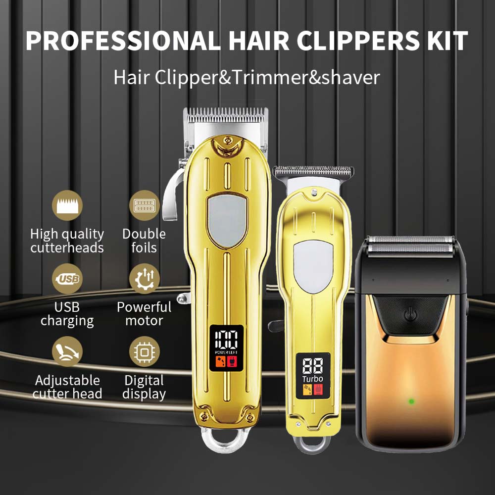 Hair Clippers for Men , Beard Trimmer Kits & Sets, Electric Shavers, Hair Clippers & Trimmer T-Blade, for Barber,home for Gifts