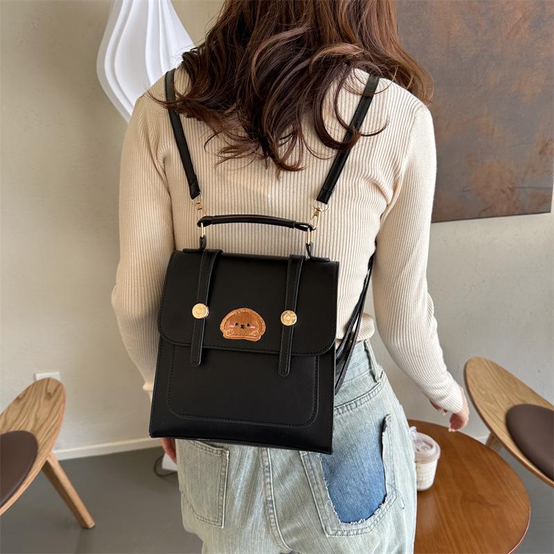 College style retro texture fashion 2025 new autumn and winter casual texture portable shoulder messenger bag women